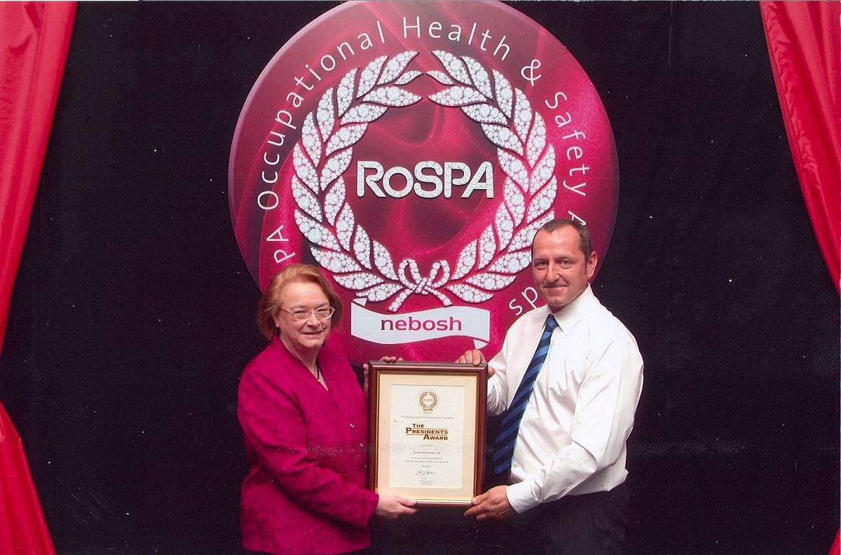 Simon’s safety record wins RoSPA awards